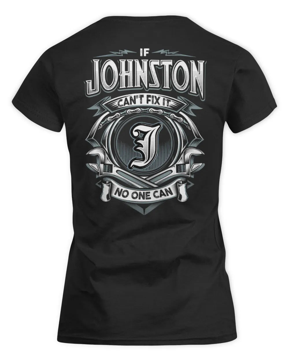 JOHNSTON AP81-K4-626 - Personalized Ahmed Quote Apparel “If Ahmed Can't Fix It, No One Can” - Women's Standard T-Shirt - Black