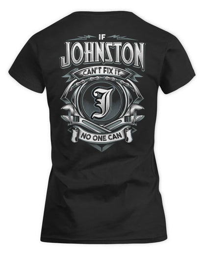 JOHNSTON AP81-K4-626 - Personalized Ahmed Quote Apparel “If Ahmed Can't Fix It, No One Can” - Women's Standard T-Shirt - Black