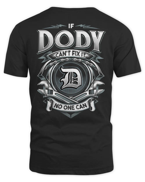 DODY AP81-K4-626 - Personalized Ahmed Quote Apparel “If Ahmed Can't Fix It, No One Can” - Unisex Standard T-Shirt - Black