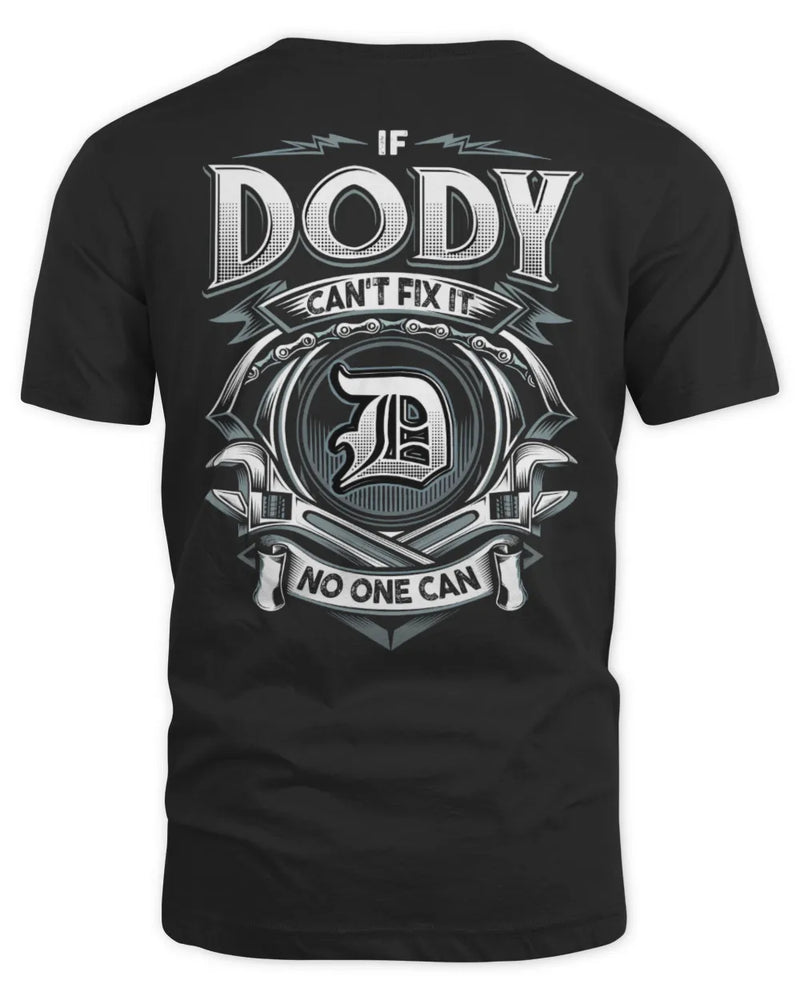 DODY AP81-K4-626 - Personalized Ahmed Quote Apparel “If Ahmed Can't Fix It, No One Can” - Unisex Standard T-Shirt - Black
