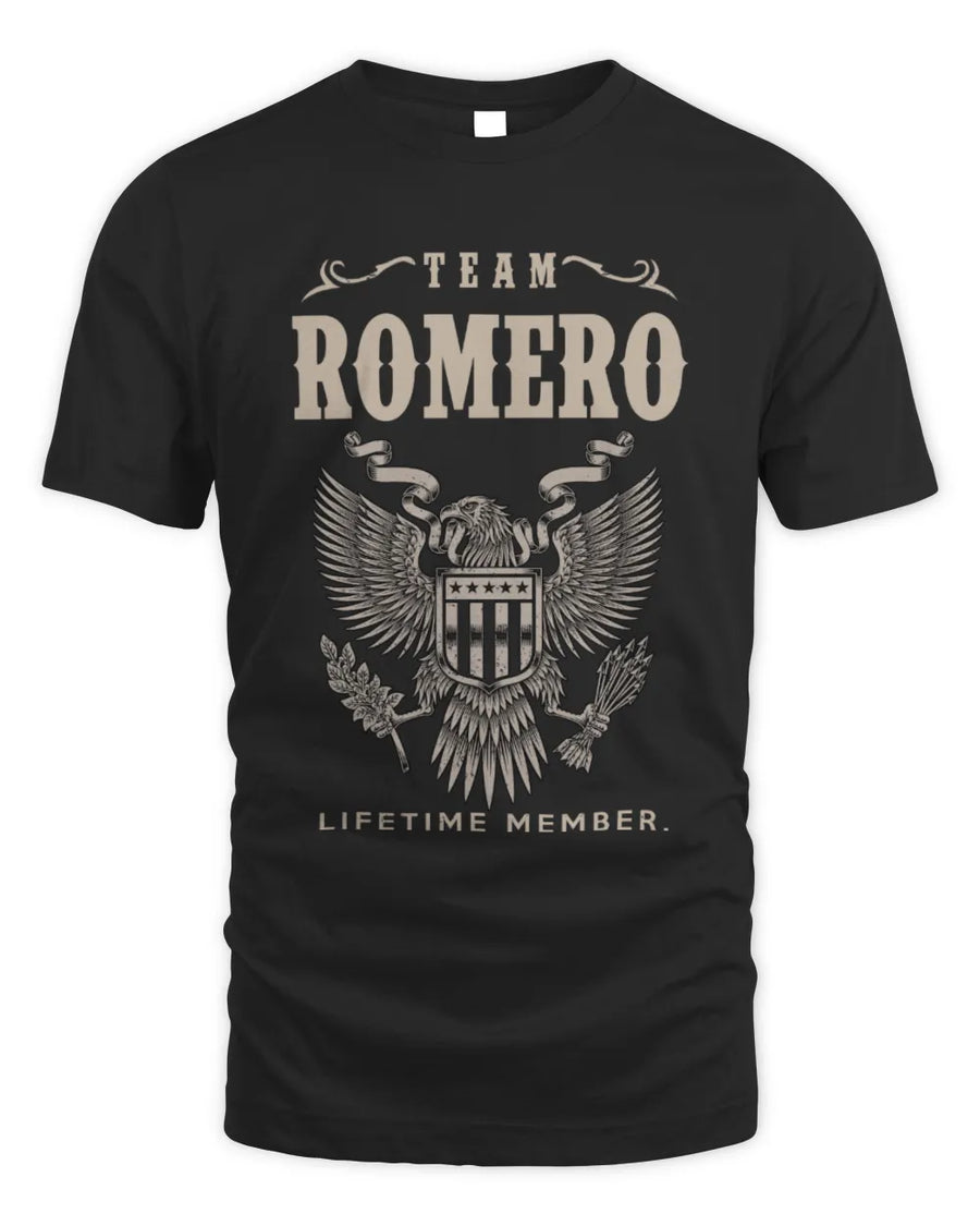 ROMERO TP06-K82 – Personalized Classic Style Apparel “Team NAME Lifetime Member”