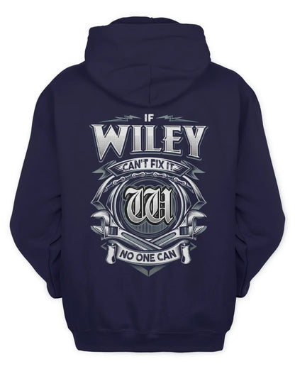 WILEY AP81-K4-626 - Personalized Ahmed Quote Apparel “If Ahmed Can't Fix It, No One Can” - Unisex Hoodie - Navy