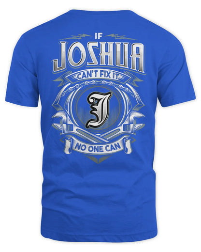 JOSHUA AP81-K4-626 - Personalized Ahmed Quote Apparel “If Ahmed Can't Fix It, No One Can” - Unisex Standard T-Shirt - Royal