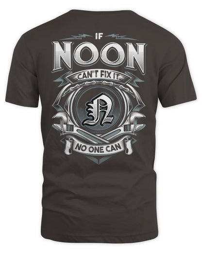 NOON AP81-K4-626 - Personalized Ahmed Quote Apparel “If Ahmed Can't Fix It, No One Can” - Unisex Standard T-Shirt - Dark Chocolate