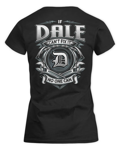 DALE AP81-K4-626 - Personalized Ahmed Quote Apparel “If Ahmed Can't Fix It, No One Can” - Women's Standard T-Shirt - Black