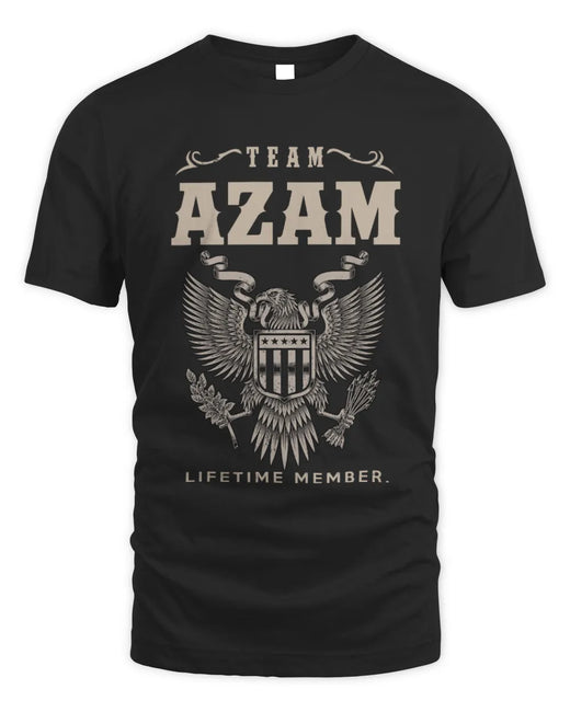 AZAM TP06-K82 – Personalized Classic Style Apparel “Team NAME Lifetime Member”