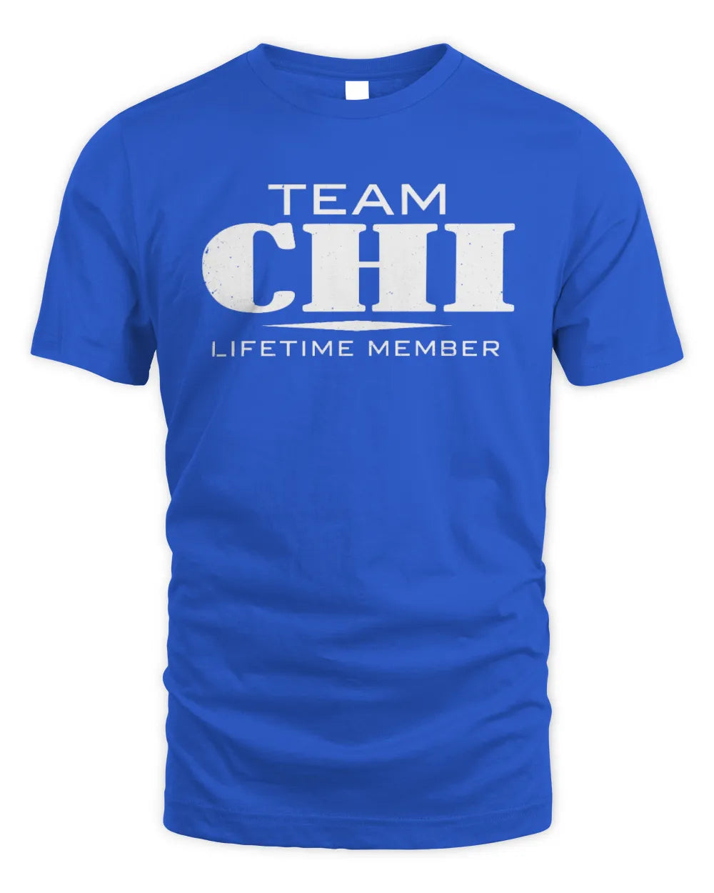 CHI BL62-K4-128 - Personalized “Team AARON Lifetime Member” - Unisex Standard T-Shirt - Royal