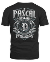 PASCAL AP81-K4-626 - Personalized Ahmed Quote Apparel “If Ahmed Can't Fix It, No One Can” - Unisex Standard T-Shirt - Black