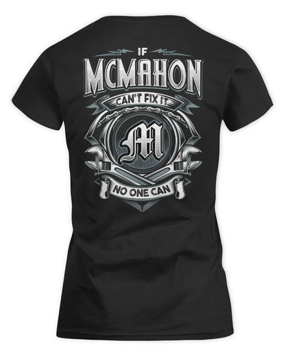 MCMAHON AP81-K4-626 - Personalized Ahmed Quote Apparel “If Ahmed Can't Fix It, No One Can” - Women's Standard T-Shirt - Black