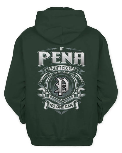 PENA AP81-K4-626 - Personalized Ahmed Quote Apparel “If Ahmed Can't Fix It, No One Can” - Unisex Hoodie - Forest Green