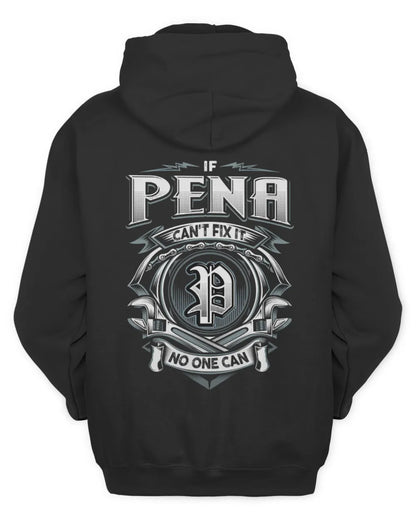 PENA AP81-K4-626 - Personalized Ahmed Quote Apparel “If Ahmed Can't Fix It, No One Can” - Unisex Hoodie - Black