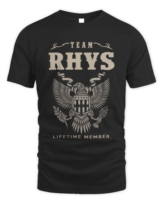 RHYS TP06-K82 – Personalized Classic Style Apparel “Team NAME Lifetime Member”