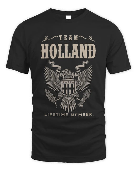 HOLLAND TP06-K82 – Personalized Classic Style Apparel “Team NAME Lifetime Member”