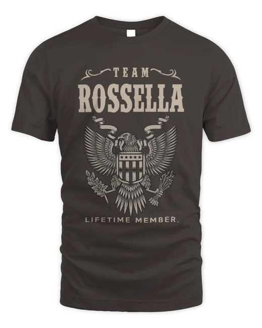 ROSSELLA TP06-K82 – Personalized Classic Style Apparel “Team NAME Lifetime Member”