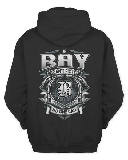 BAY AP81-K4-626 - Personalized Ahmed Quote Apparel “If Ahmed Can't Fix It, No One Can” - Unisex Hoodie - Black