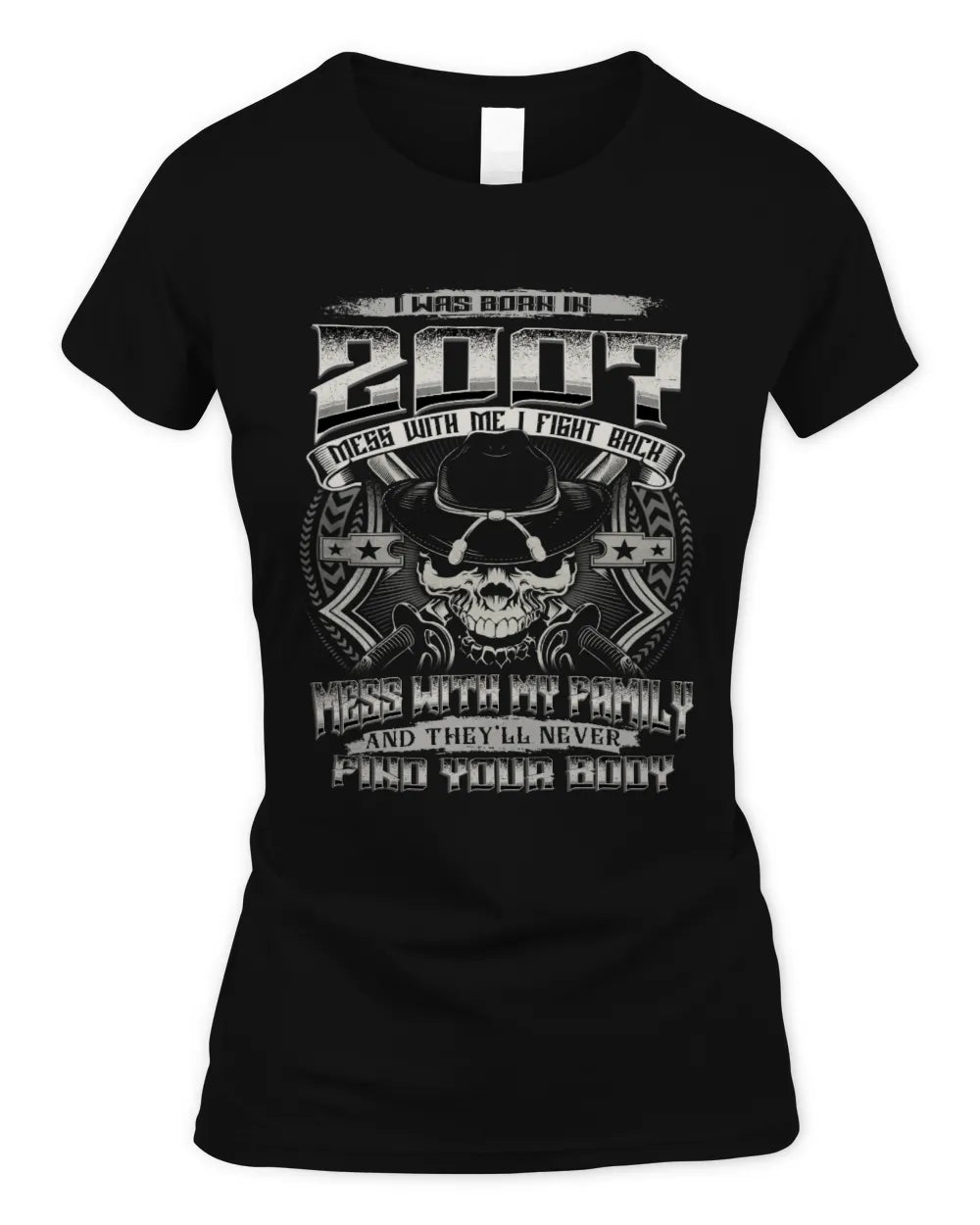 2007 HH89-K2 – Protective Family Quote T-Shirt - Women's Standard T-Shirt - Black