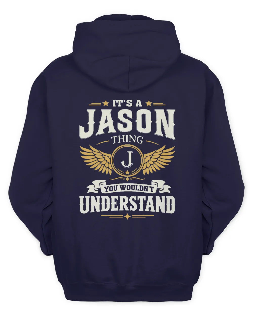 JASON KT06-M008 It’s a [NAME] Thing – You Wouldn’t Understand | Personalized Vintage T-Shirt - Unisex Hoodie - Navy
