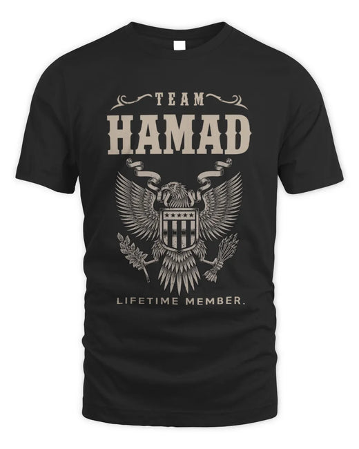 HAMAD TP06-K82 – Personalized Classic Style Apparel “Team NAME Lifetime Member”