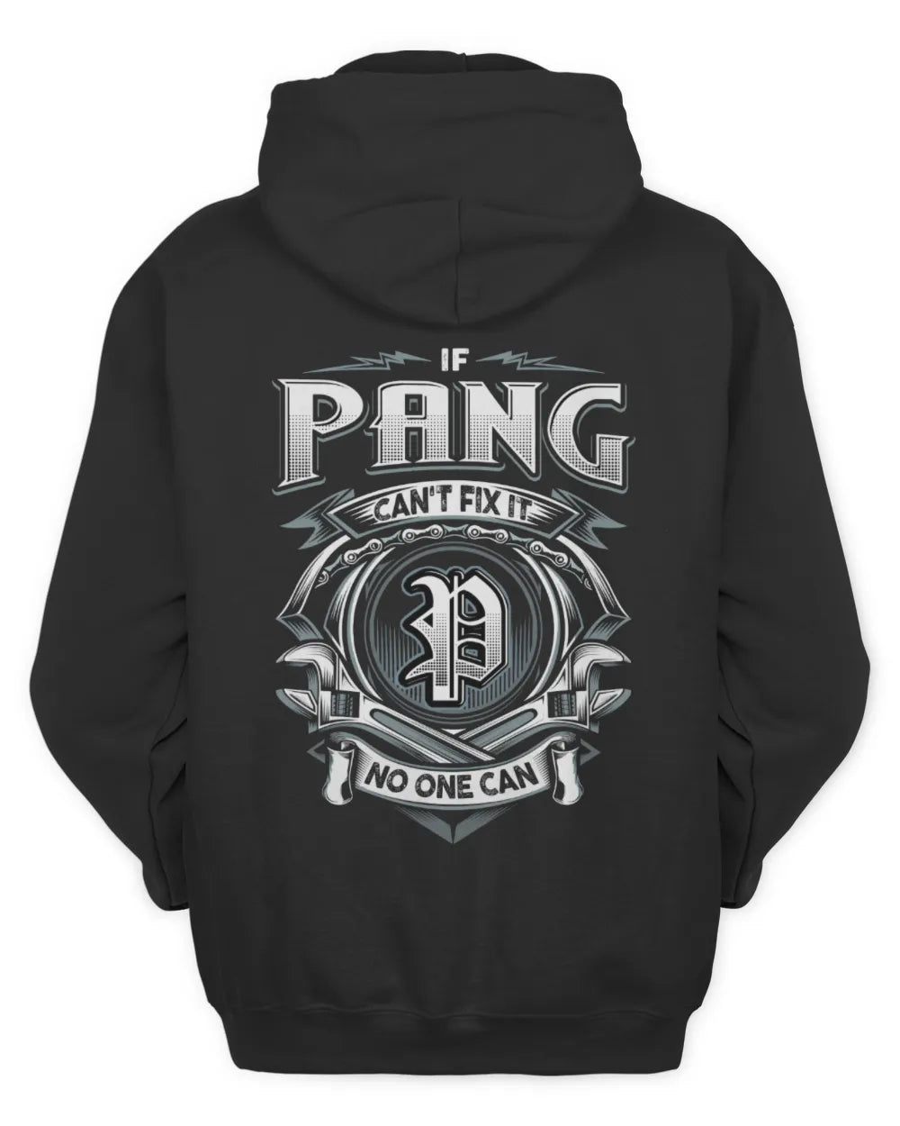 PANG AP81-K4-626 - Personalized Ahmed Quote Apparel “If Ahmed Can't Fix It, No One Can” - Unisex Hoodie - Black
