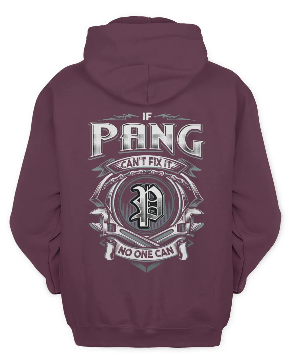 PANG AP81-K4-626 - Personalized Ahmed Quote Apparel “If Ahmed Can't Fix It, No One Can” - Unisex Hoodie - Maroon