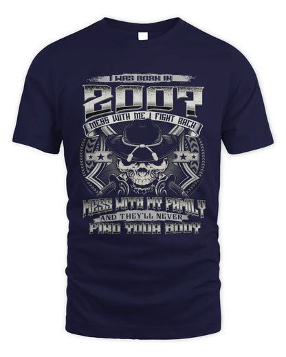 2007 HH89-K2 – Protective Family Quote T-Shirt - Unisex Standard T-Shirt - Navy