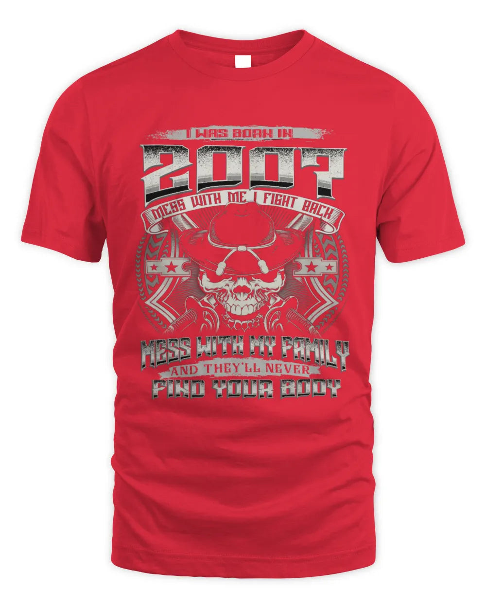 2007 HH89-K2 – Protective Family Quote T-Shirt - Unisex Standard T-Shirt - Red