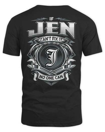 JEN AP81-K4-626 - Personalized Ahmed Quote Apparel “If Ahmed Can't Fix It, No One Can” - Unisex Standard T-Shirt - Black