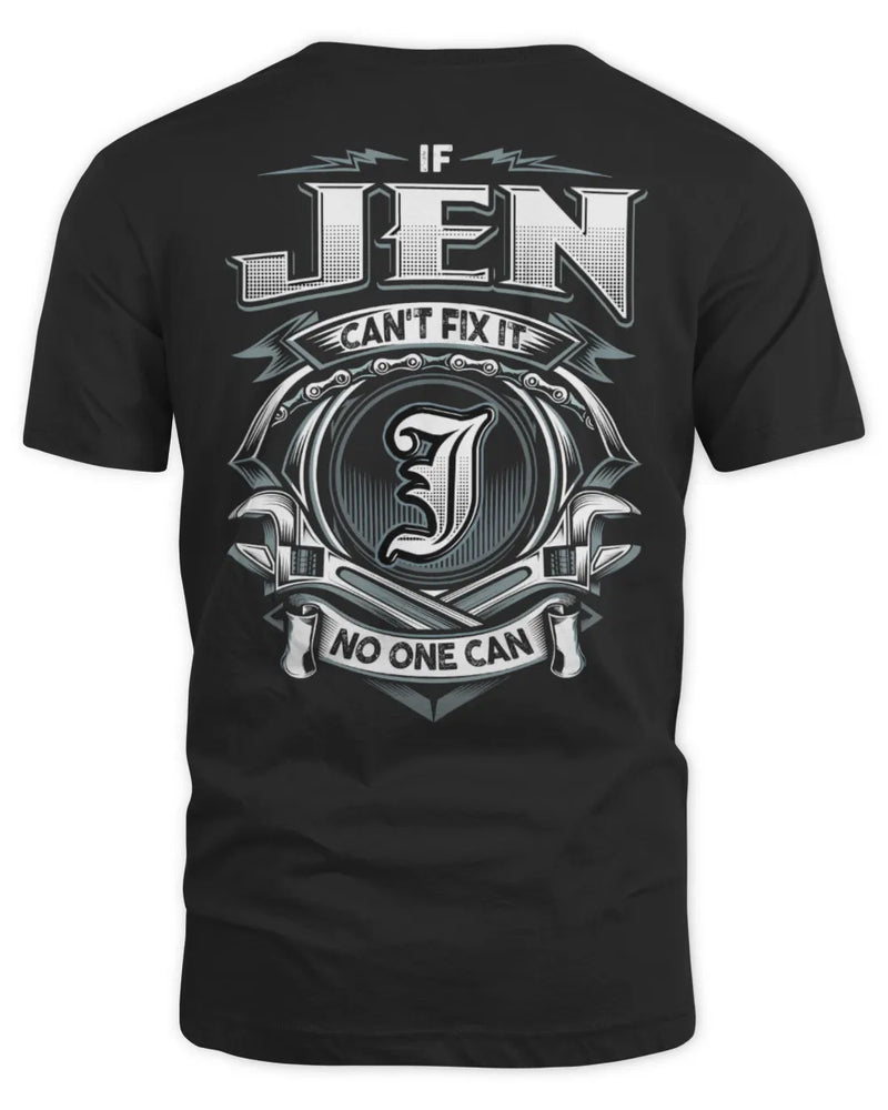JEN AP81-K4-626 - Personalized Ahmed Quote Apparel “If Ahmed Can't Fix It, No One Can” - Unisex Standard T-Shirt - Black