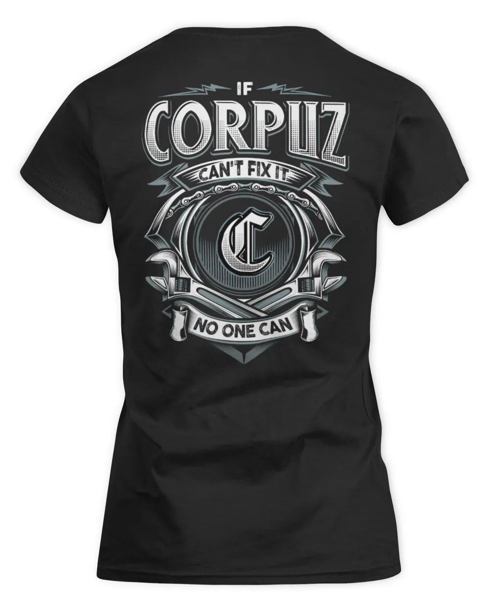 CORPUZ AP81-K4-626 - Personalized Ahmed Quote Apparel “If Ahmed Can't Fix It, No One Can” - Women's Standard T-Shirt - Black