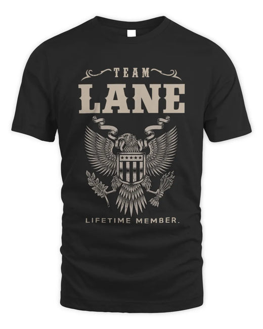 LANE TP06-K82 – Personalized Classic Style Apparel “Team NAME Lifetime Member”