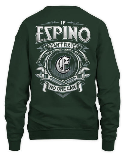 ESPINO AP81-K4-626 - Personalized Ahmed Quote Apparel “If Ahmed Can't Fix It, No One Can” - Unisex Sweatshirt - Forest Green