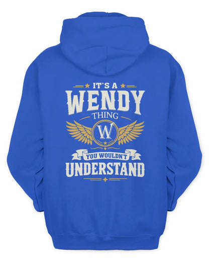 WENDY KT06-M008 It’s a [NAME] Thing – You Wouldn’t Understand | Personalized Vintage T-Shirt - Unisex Hoodie - Royal