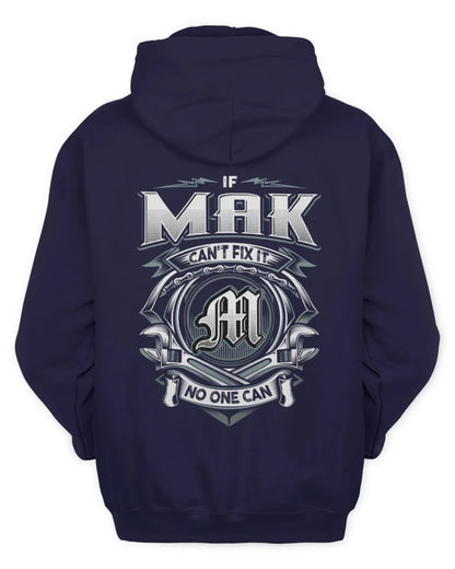 MAK AP81-K4-626 - Personalized Ahmed Quote Apparel “If Ahmed Can't Fix It, No One Can” - Unisex Hoodie - Navy