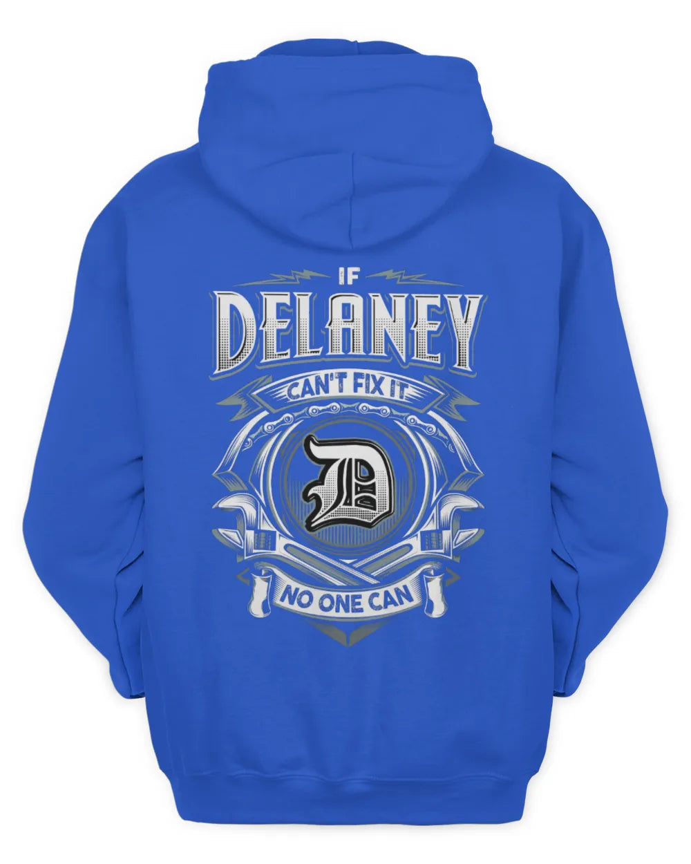 DELANEY AP81-K4-626 - Personalized Ahmed Quote Apparel “If Ahmed Can't Fix It, No One Can” - Unisex Hoodie - Royal