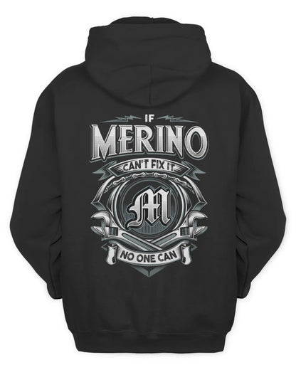 MERINO AP81-K4-626 - Personalized Ahmed Quote Apparel “If Ahmed Can't Fix It, No One Can” - Unisex Hoodie - Black
