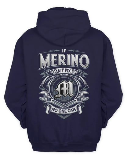 MERINO AP81-K4-626 - Personalized Ahmed Quote Apparel “If Ahmed Can't Fix It, No One Can” - Unisex Hoodie - Navy
