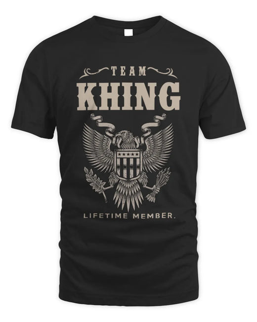 KHING TP06-K82 – Personalized Classic Style Apparel “Team NAME Lifetime Member”
