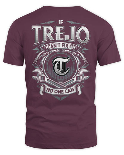 TREJO AP81-K4-626 - Personalized Ahmed Quote Apparel “If Ahmed Can't Fix It, No One Can” - Unisex Standard T-Shirt - Maroon