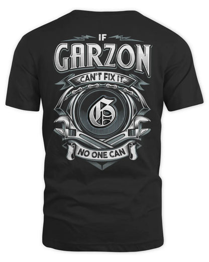 GARZON AP81-K4-626 - Personalized Ahmed Quote Apparel “If Ahmed Can't Fix It, No One Can” - Unisex Standard T-Shirt - Black