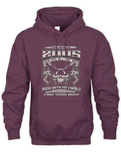 2005 HH89-K2 – Protective Family Quote T-Shirt - Unisex Hoodie - Maroon