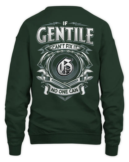 GENTILE AP81-K4-626 - Personalized Ahmed Quote Apparel “If Ahmed Can't Fix It, No One Can” - Unisex Sweatshirt - Forest Green