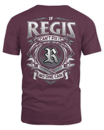 REGIS AP81-K4-626 - Personalized Ahmed Quote Apparel “If Ahmed Can't Fix It, No One Can” - Unisex Standard T-Shirt - Maroon