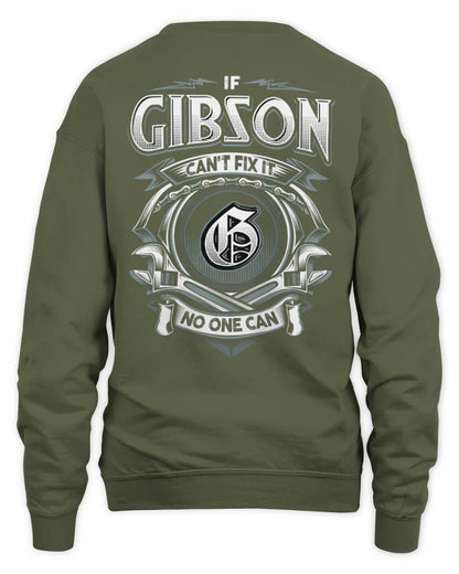 GIBSON AP81-K4-626 - Personalized Ahmed Quote Apparel “If Ahmed Can't Fix It, No One Can” - Unisex Sweatshirt - Military Green