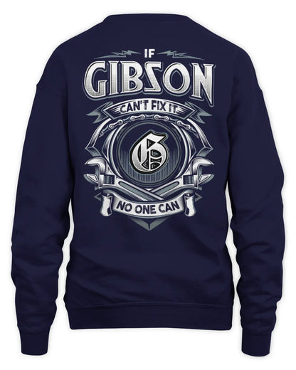 GIBSON AP81-K4-626 - Personalized Ahmed Quote Apparel “If Ahmed Can't Fix It, No One Can” - Unisex Sweatshirt - Navy