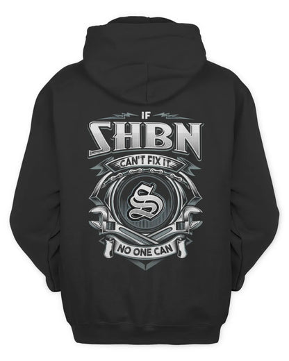 SHBN AP81-K4-626 - Personalized Ahmed Quote Apparel “If Ahmed Can't Fix It, No One Can” - Unisex Hoodie - Black