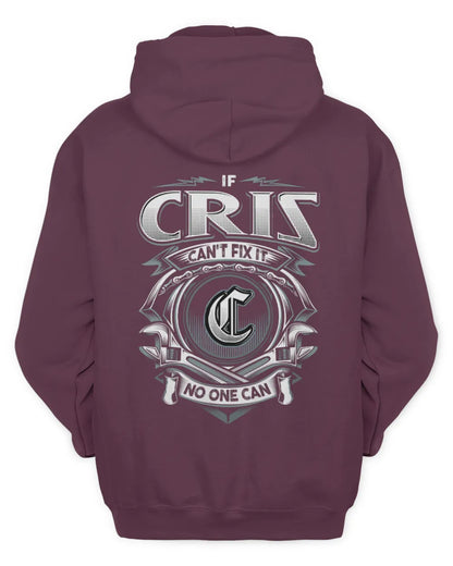CRIS AP81-K4-626 - Personalized Ahmed Quote Apparel “If Ahmed Can't Fix It, No One Can” - Unisex Hoodie - Maroon