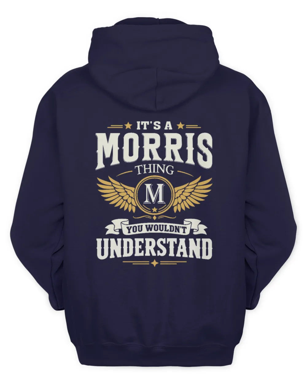 MORRIS KT06-M008 It’s a [NAME] Thing – You Wouldn’t Understand | Personalized Vintage T-Shirt - Unisex Hoodie - Navy