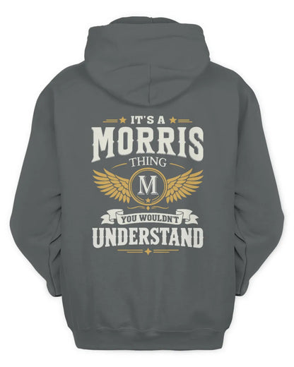 MORRIS KT06-M008 It’s a [NAME] Thing – You Wouldn’t Understand | Personalized Vintage T-Shirt - Unisex Hoodie - Charcoal