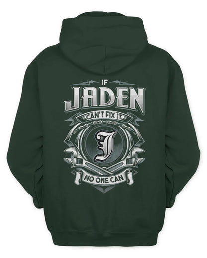 JADEN AP81-K4-626 - Personalized Ahmed Quote Apparel “If Ahmed Can't Fix It, No One Can” - Unisex Hoodie - Forest Green