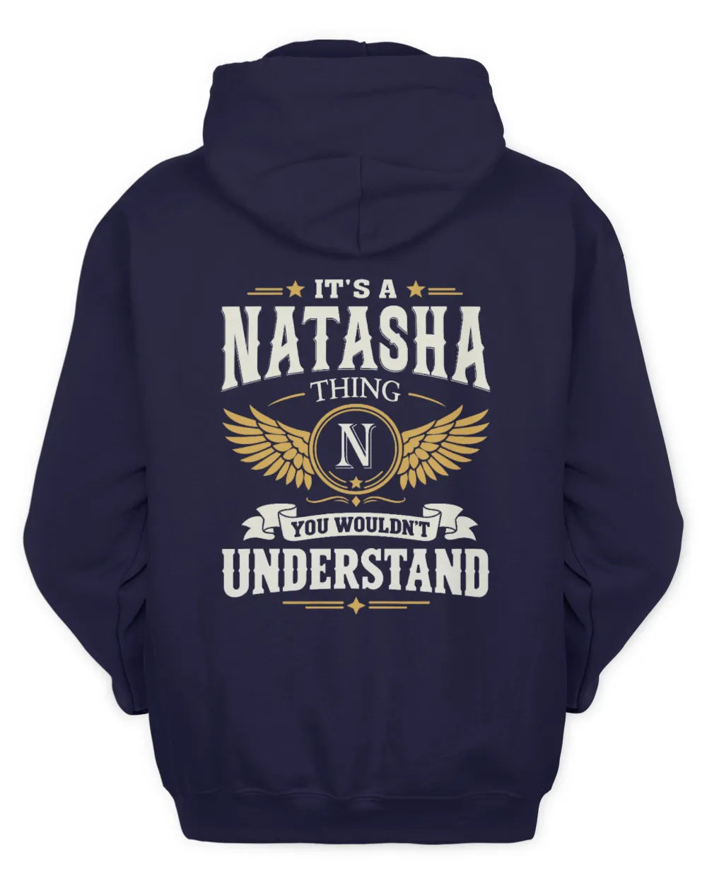 NATASHA KT06-M008 It’s a [NAME] Thing – You Wouldn’t Understand | Personalized Vintage T-Shirt - Unisex Hoodie - Navy